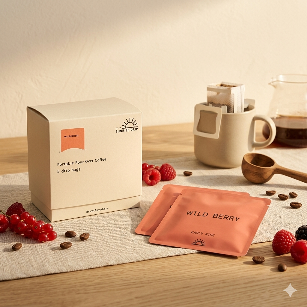Bespoke FSC Paper Display Boxes: The Sustainable Stage for Drip Coffee Collections