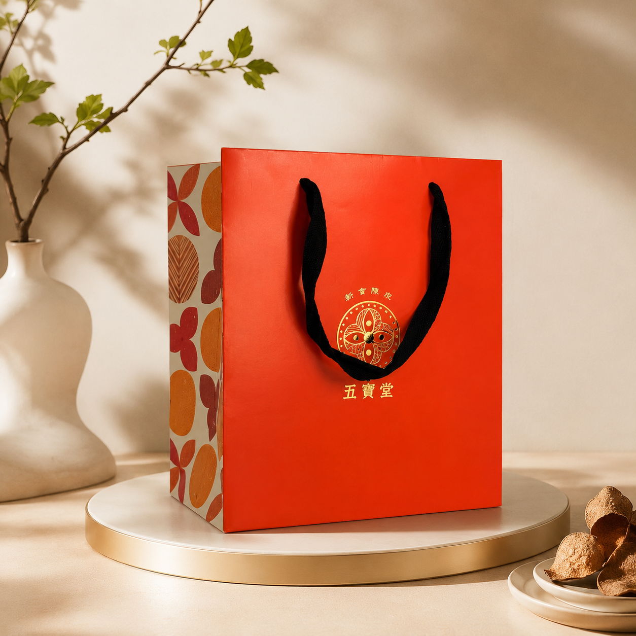 Circular Guard: Premium Gift Box & Reinforced Bag System with Protective EVA