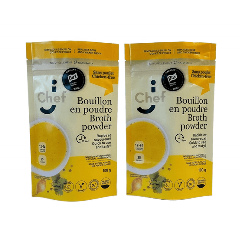 Custom Stand-Up Snack Pouches | Spot UV Retail Bags