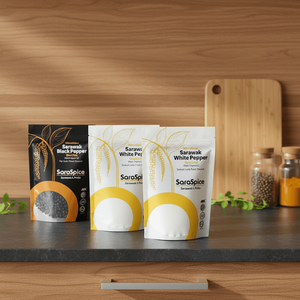 Custom Stand-Up Snack Pouches | Spot UV Retail Bags