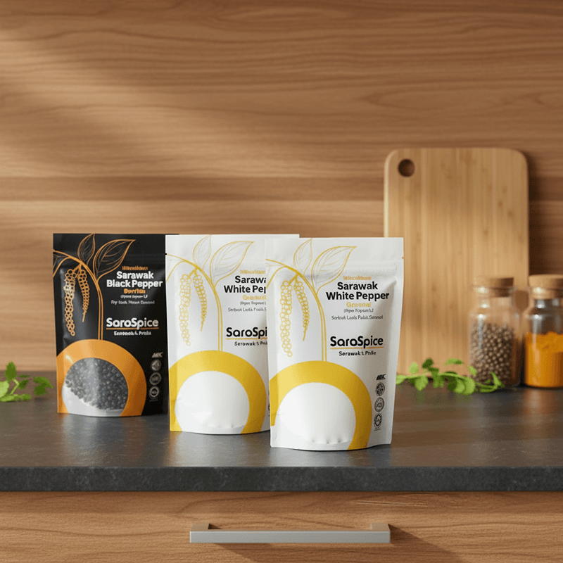 Custom Stand-Up Snack Pouches | Spot UV Retail Bags