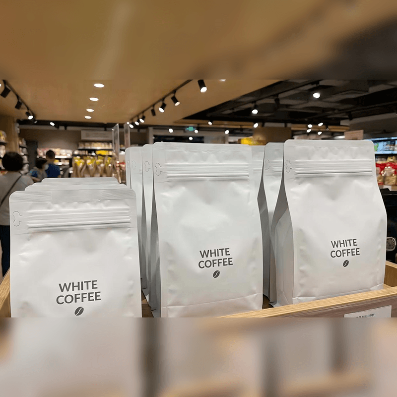 Premium 8-Side-Seal Flat Bottom Coffee Bags