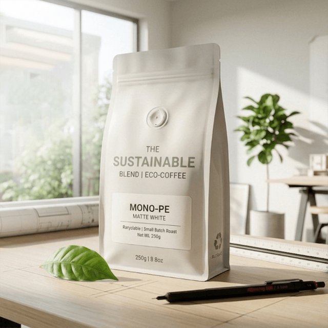 Recyclable Mono-PE Coffee Pouches With Valves