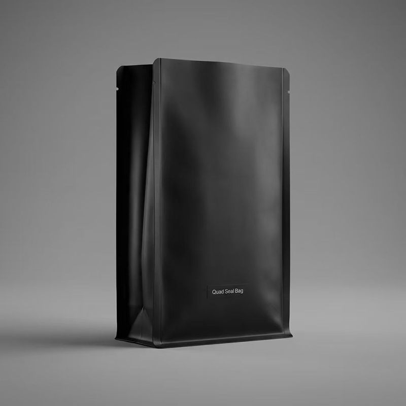 Premium Quad-Seal Coffee Bags | Seamless Branding